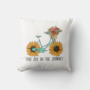 Find joy in the journey cushion