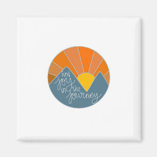 Find Joy in the Journey Magnet