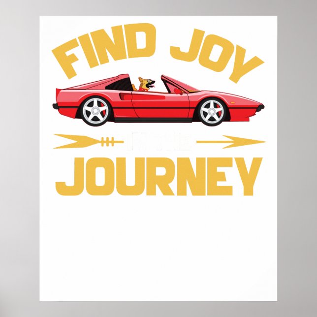 find joy in the journey poster (Front)