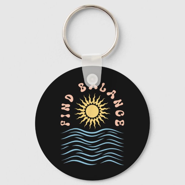 Find Lance Sunshine Paradise Summer Vibes Summer _ Key Ring (Front)