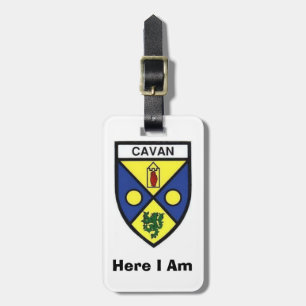 Find My Luggage Personalized Cavan County ID Tag. Luggage Tag