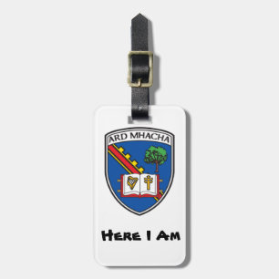 Find My Luggage Personalized County Armagh ID Tag. Luggage Tag