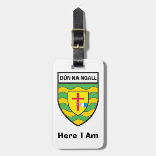 Find My Luggage Personalized Donegal County ID Tag