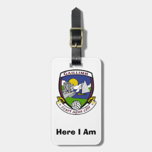 Find My Luggage Personalized Galway County ID Tag. Luggage Tag