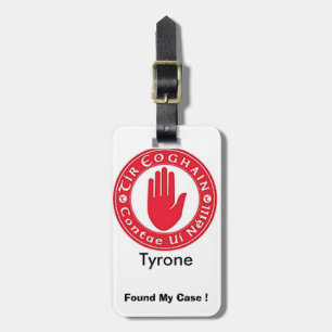 Find My Luggage Personalized Tyrone County ID Tag