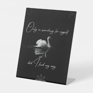 Find My Way Pedestal Sign