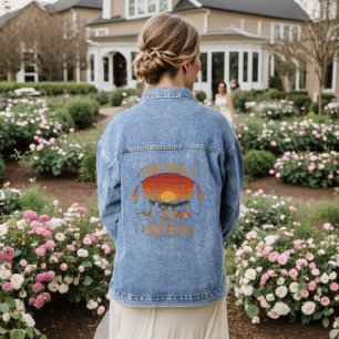 Find Peace in the Wild Denim Jacket