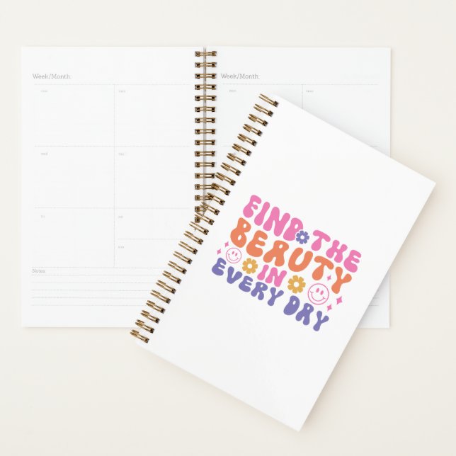  Find The Beauty In Everyday Planner (Display)