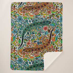 Find the geckos sherpa blanket