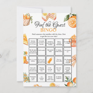  Find the Guest Baby shower bingo  Game Card