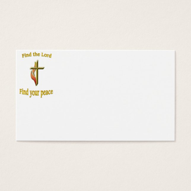 Find the Lord find your peace (Front)