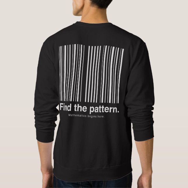 Find_the_pattern Sweatshirt (Back)