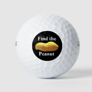Find The PEANUT  Golf Balls