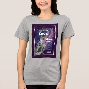 Find What You Love Motivational Graphic T-Shirt Tri-Blend Shirt