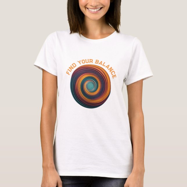 Find Your Balance  T-Shirt (Front)