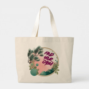 Find Your Calm Large Tote Bag