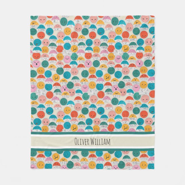 Find your Feelings Personalised Blanket (Front)