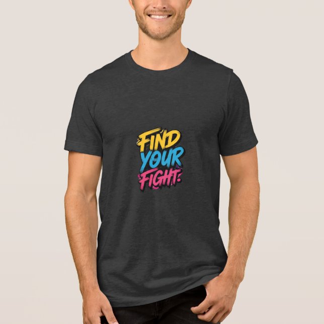 Find Your Fight Tri-Blend Tee (Front)
