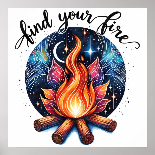 Find Your Fire Poster (Front)