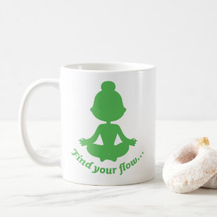 Find Your Flow Mug (Green)