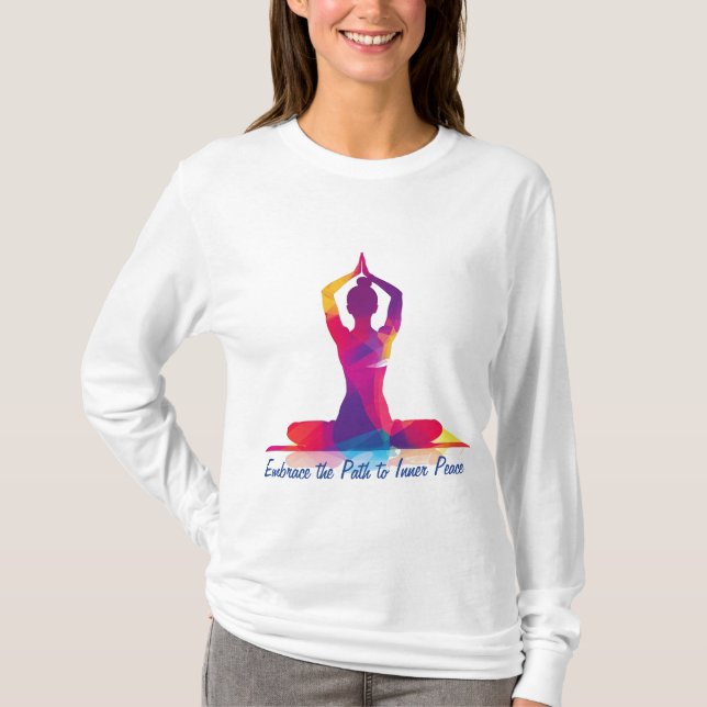Find Your Inner Peace Basic Long Sleeve T-Shirt (Front)