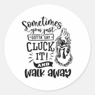 Find Your Inner Peace Meditation Calm Classic Round Sticker