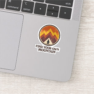 Find Your Own  Mountain– Inspirational Penguin 