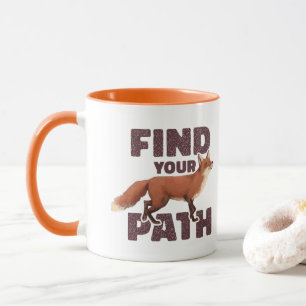 FIND YOUR PATH FOREST FOX MUG