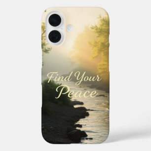 Find Your Peace iPhone 16 Case