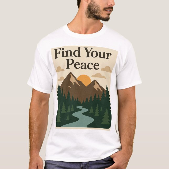Find Your Peace T-Shirt (Front)