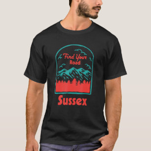 Find Your Road Camping Sayings Camper Quotes Susse T-Shirt