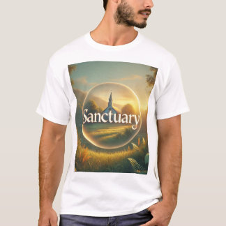 Find Your Sanctuary – Wear Your Faith with Style T-Shirt