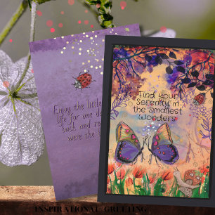 Find your Serenity Inspirational Card