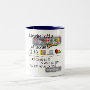 Find Your Story Two-Tone Coffee Mug