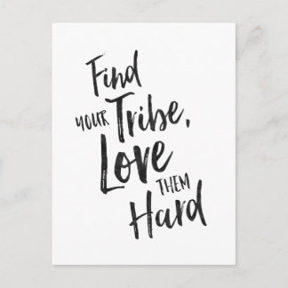 Find Your Tribe - Inspirational Card