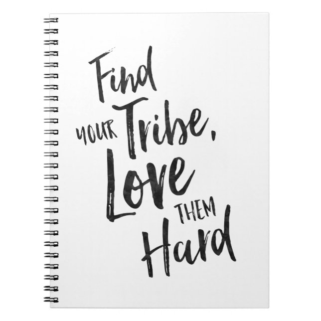 Find Your Tribe - Inspirational Journal (Front)