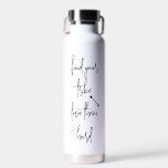 Find Your Tribe Love them Hard Water Bottle<br><div class="desc">This design may be personalised in the area provided by changing the photo and/or text. Or it can be customised by clicking Personalise this Template and then choosing the click to customise further option and delete or change the colour of the background, add text, change the text colour or style,...</div>