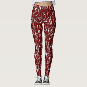Find your zippers.bx4 DRed BG Leggings