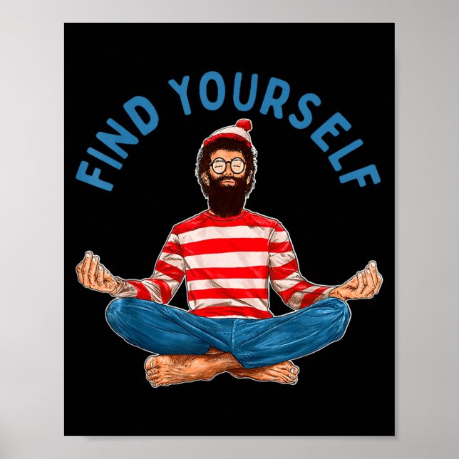 Find Yourself Funny Meditation  Poster (Front)