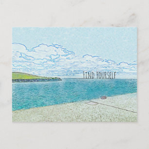 Find Yourself Postcard