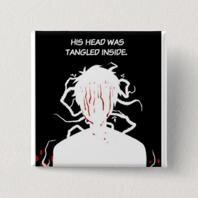 FindChaos - Tangled 15 Cm Square Badge (Front)