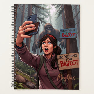 Finding Bigfoot Sasquatch Selfie Planner