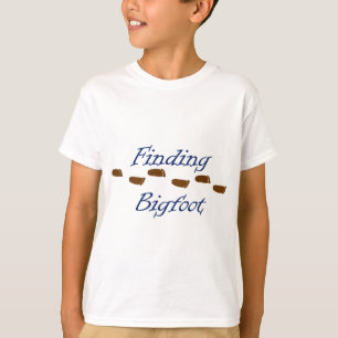 Finding Bigfoot with Footprints T-Shirt