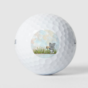 Finding Dad's Golf Ball in the Rough Golf Ball