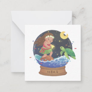 Finding Hoku: the Star Illustration Card