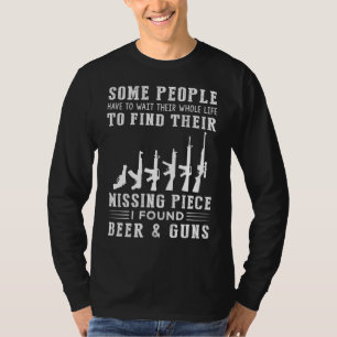 Finding My Missing Piece: Beer, Guns, and Bulletpr T-Shirt