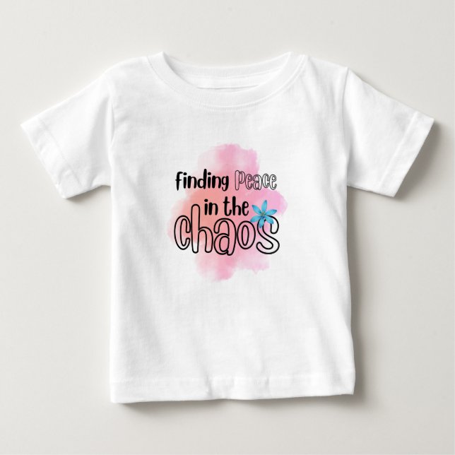 Finding Peace Baby T-Shirt (Front)