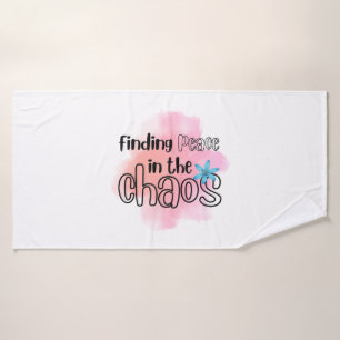 Finding Peace Bath Towel
