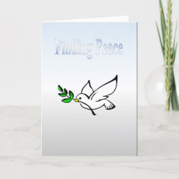 Finding Peace Card