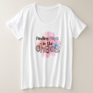 Finding Peace Plus Size T-Shirt